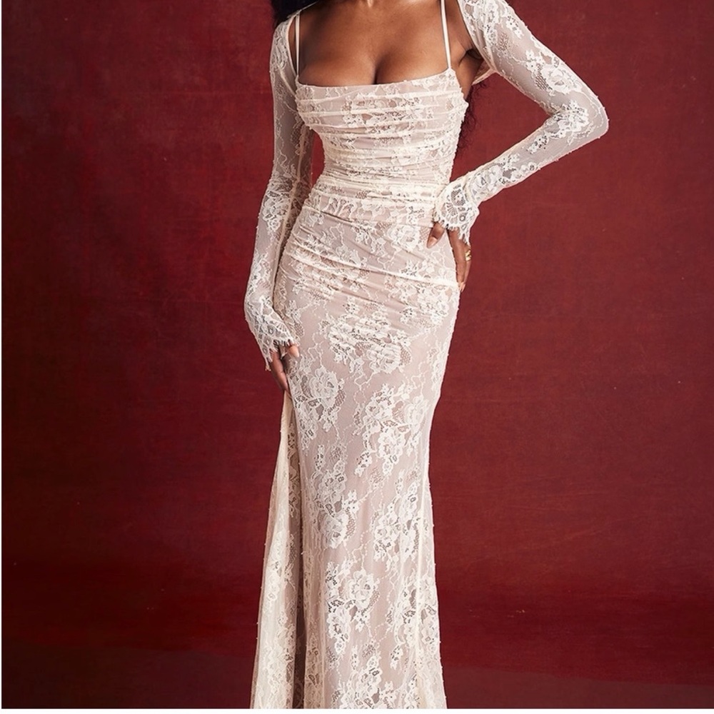 House of CB - NWT Artemis Lace Maxi Dress - No Shawl